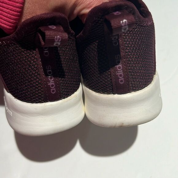 Adidas CLOUDFOAM Burgundy Tennis Shoe Size 6.  B60 - Picture 7 of 10